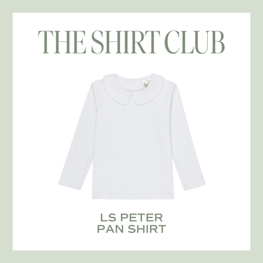 The Shirt Club – Long Sleeve Peter Pan Shirt
