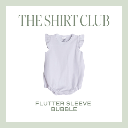 The Shirt Club – Flutter Sleeve Bubble