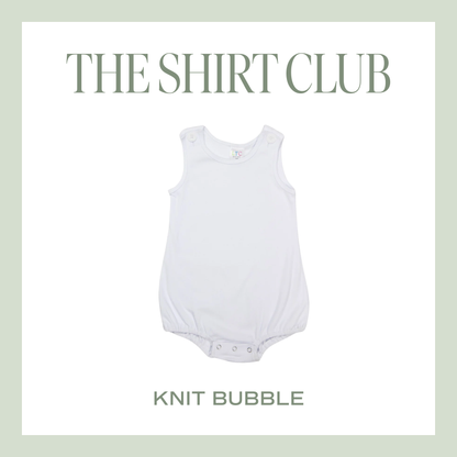 The Shirt Club – Sleeveless Knit Bubble