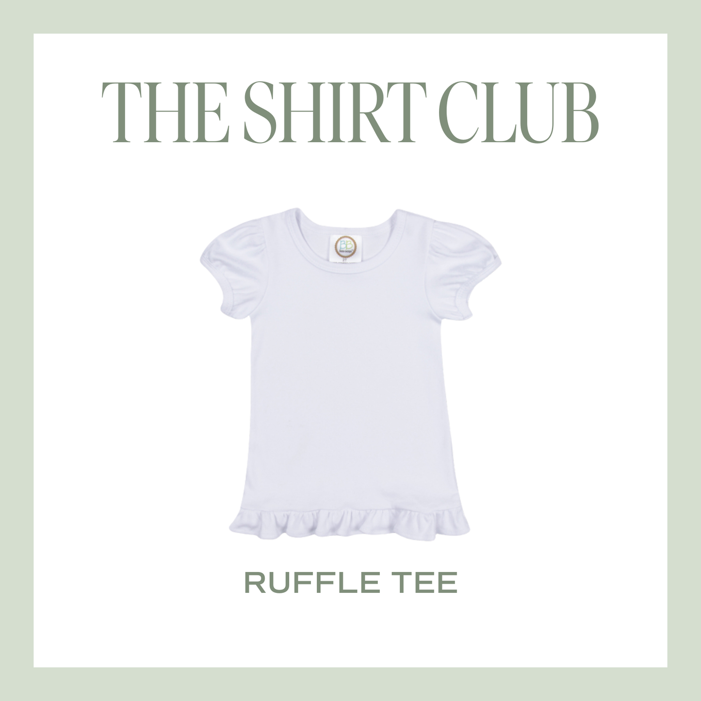 The Shirt Club – Ruffle Tee