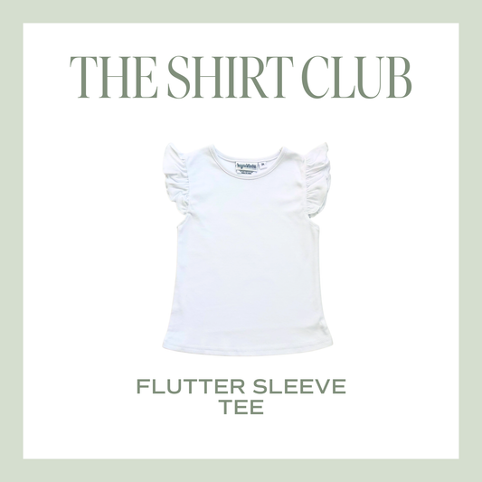 The Shirt Club – Flutter Sleeve Tee
