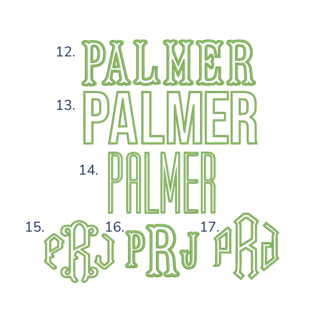 Personalized Piped Edge Pillow