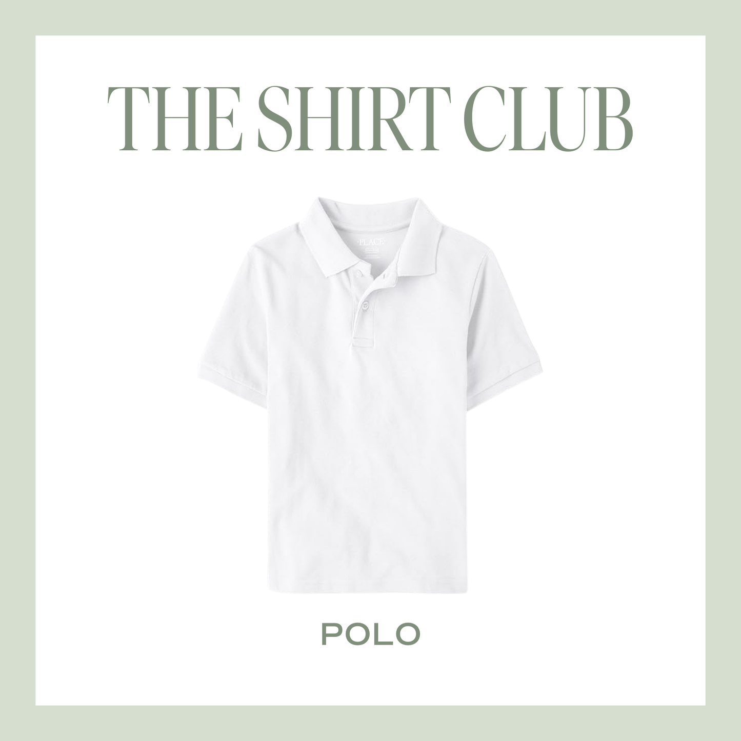 The Shirt Club – Short Sleeve Polo