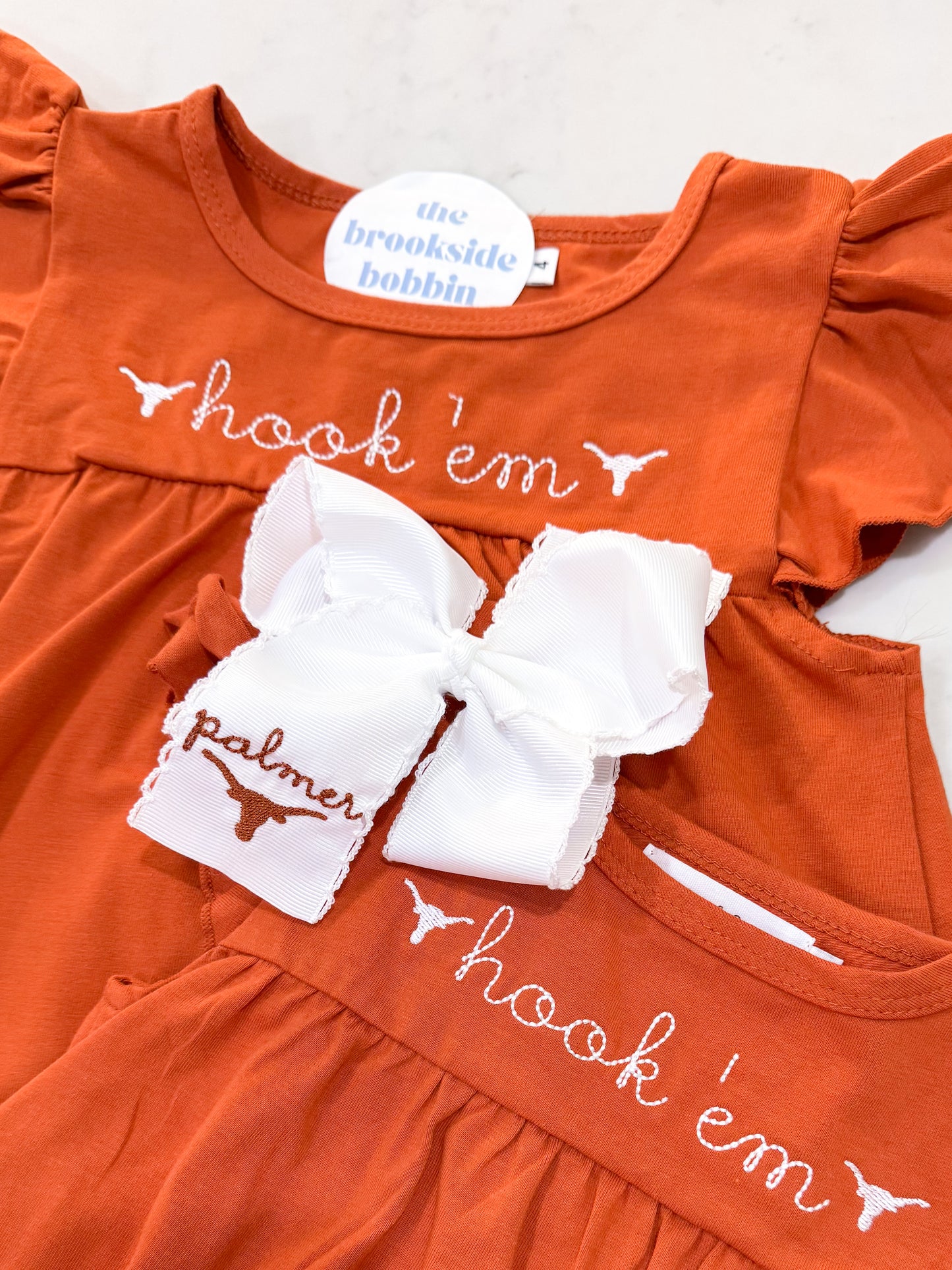 Burnt Orange Gameday Dress