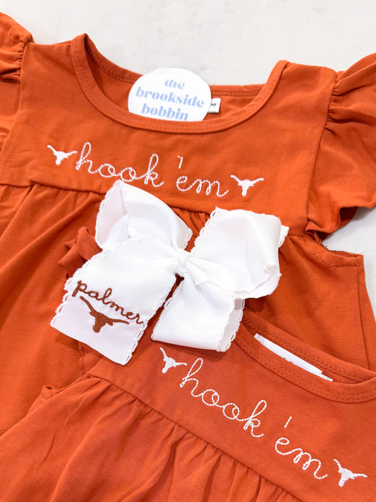 Burnt Orange Gameday Dress