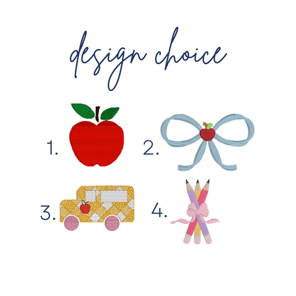 Back to School Collared Bubble