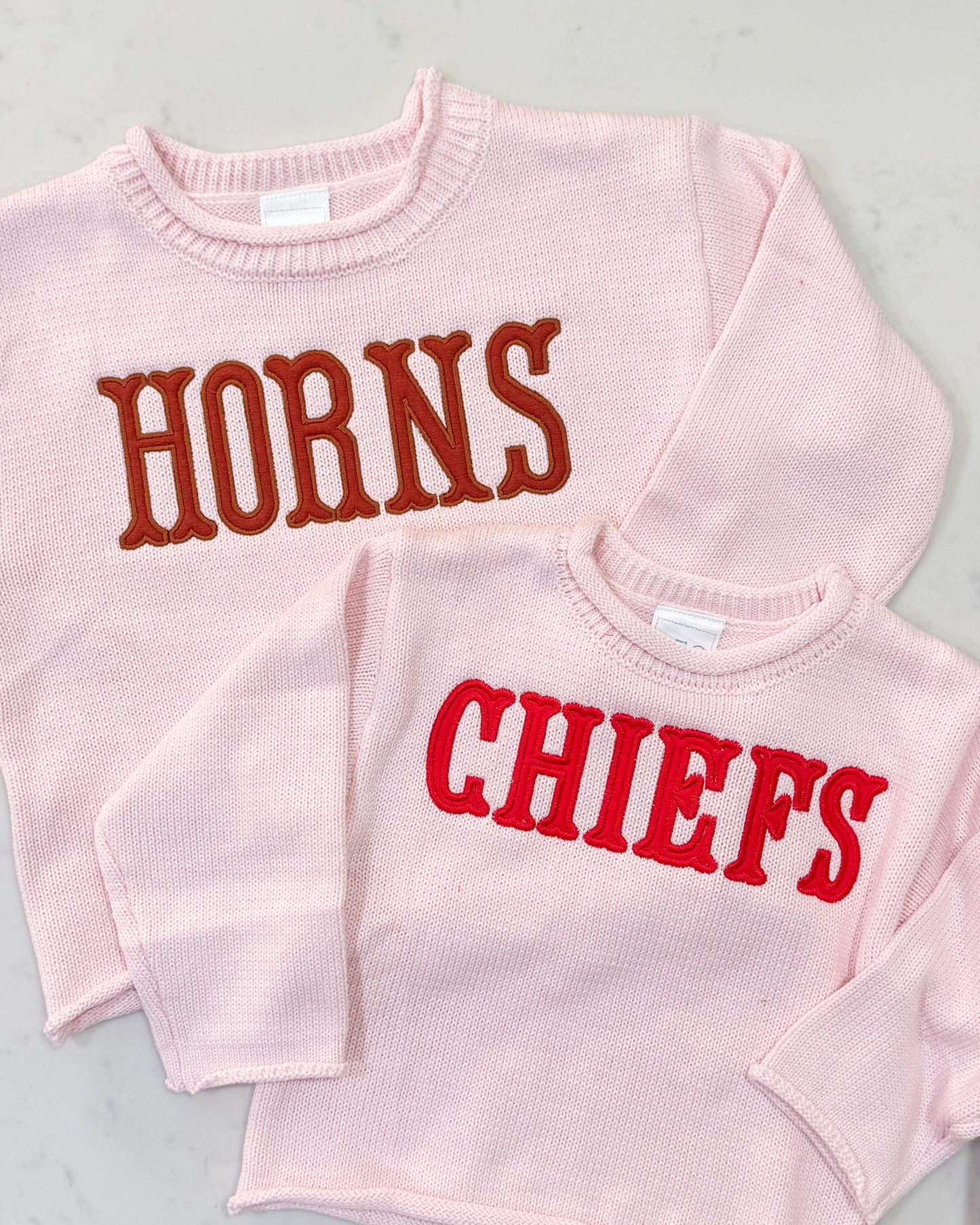 Applique Rollneck Sweater