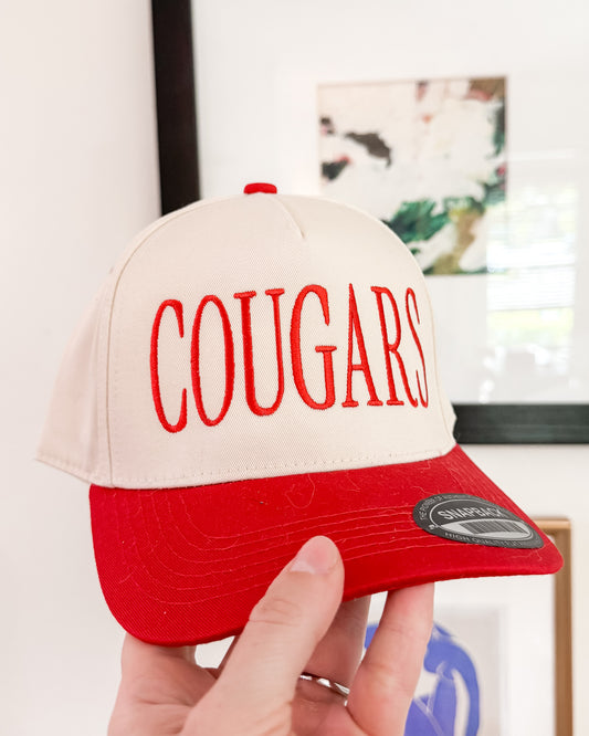 Custom Canvas Cap - Serif Font