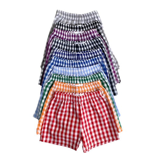 Gingham Shorts