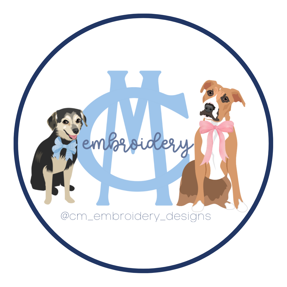 Customer Provided Item Monogram